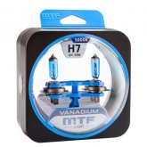 Автомобильная галогенная лампа MTF H7 12v 55w - Vanadium (Комплект, 2 шт.)  HVN1207